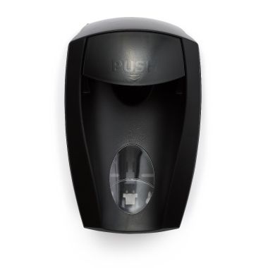 Medline Foaming Manual Push Dispenser, Black - MSC9941BLK
