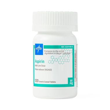 GeriCare Aspirin Tablets, Enteric Coated