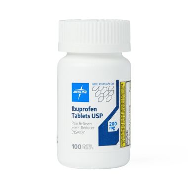 Medline Ibuprofen Tablets, 200 mg, 100 ct. - OTCM00020H