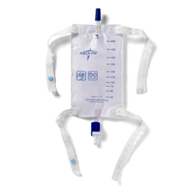 Medline Urinary Leg Bag with Flip Drain