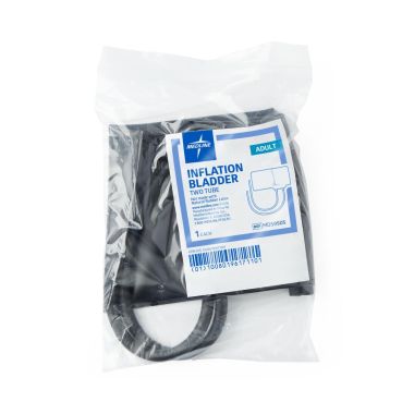 Medline Double-Tube PVC Blood Pressure Inflation Bags, Adult or Large Adult