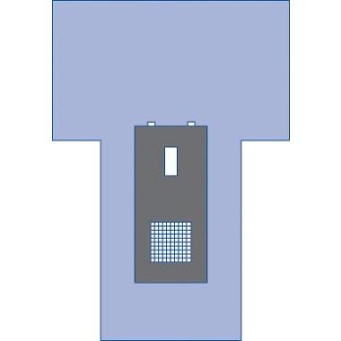Medline Nonsterile Cystoscopy Drapes, 87 x 60 in. - SPT-5090SCS
