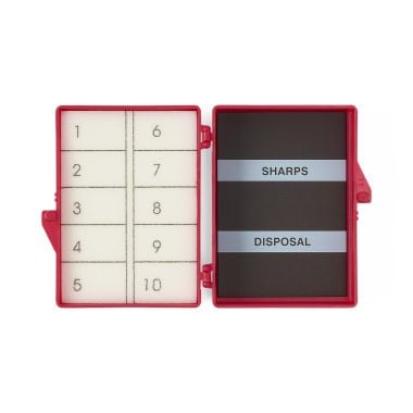 Medline Foam Block Needle Counters, Magnet &slash; Adhesive