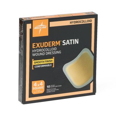 Medline Exuderm Satin Hydrocolloid Wound Dressings