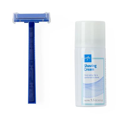 Medline Shave Kit with Shave Cream - DYKD2001S