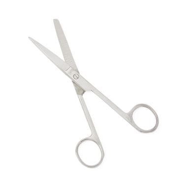 Medline Floor Grade O.R. Scissors, Straight, Sharp/Blunt, 5-1/2 in. - MDS10376