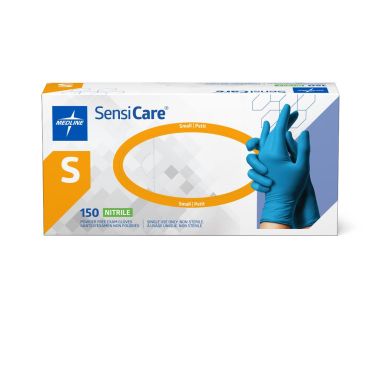 SensiCare Nitrile Exam Gloves, Latex Free