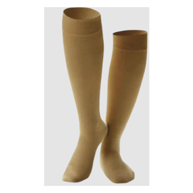 Shape To Fit 15-20 mmHg Cotton Casual Trouser Compression Socks, Closed Toe