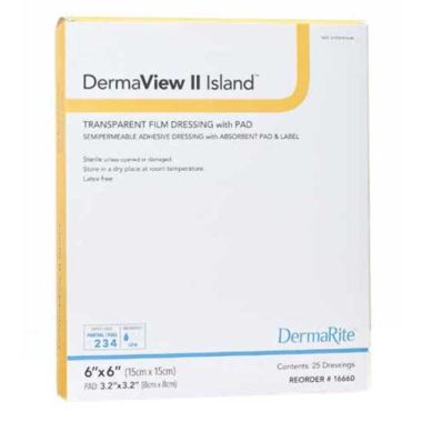 DermaView II Transparent Film Dressing