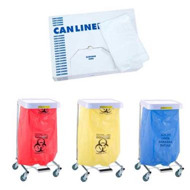 R&B Wire Laundry Hamper Bag - Disposable Poly-Liners