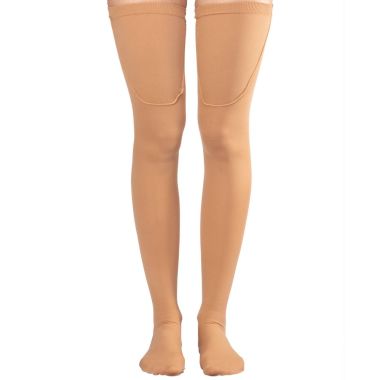 DJ Orthopedics Closed Toe 18 mmHg Thigh High Anti-Embolism Stockings