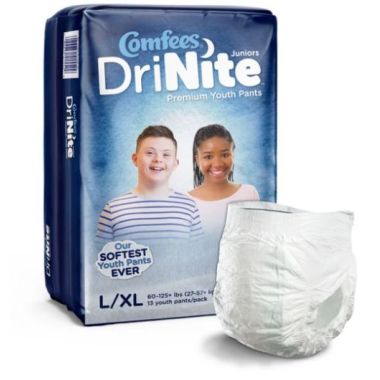 Comfees DriNite Juniors Premium Youth Pants