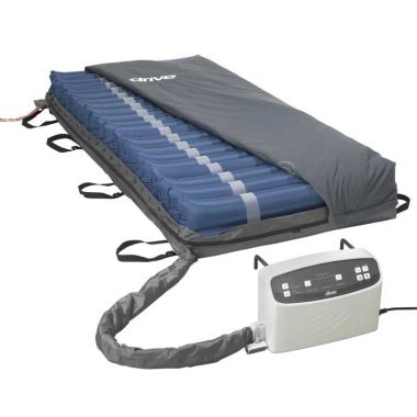Drive Medical 14029 | Med-Aire PLUS 8 Inch Alternating Pressure and Low Air Loss Mattress System
