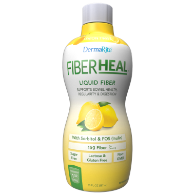 Dermarite FiberHeal Fiber Supplement - Lemon