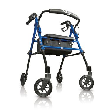 Hugo Fit 6 Rolling Walker with Seat