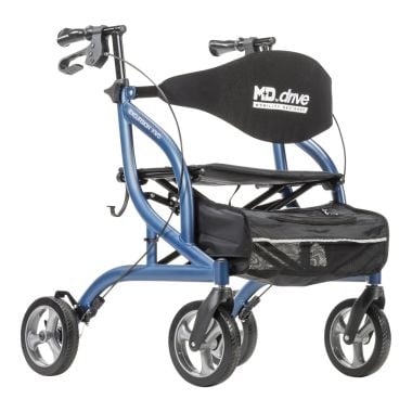 MD by Drive Excursion XWD Rollator, Lightweight/Side-Fold