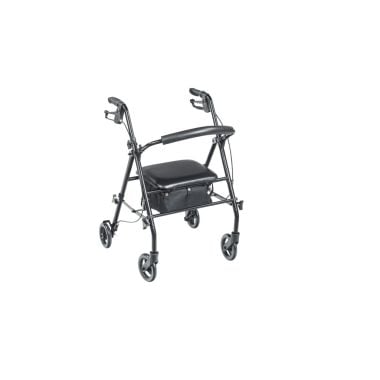 Drive Medical Travel Rollator, Black