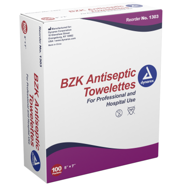  BZK Antiseptic Towelettes