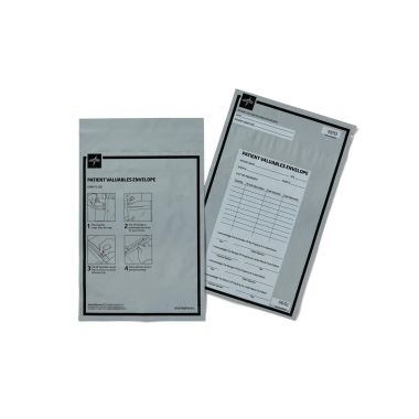 Medline Patient Belongings and Valuables Bags