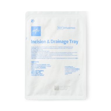 Medline Incision and Drainage Trays with COMFORT LOOP Instruments - DYNJ07900