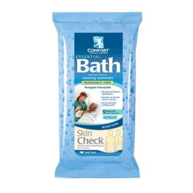 Essential Bath Cleansing Washcloths - Scented & Unscented