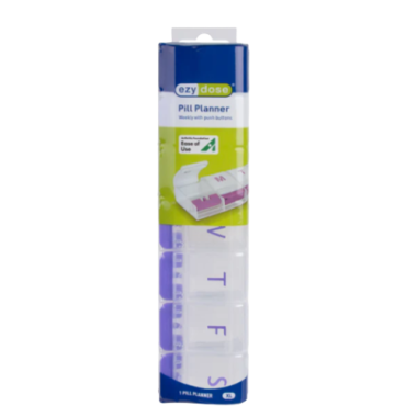Ezy Dose Push Button Weekly Pill Planner