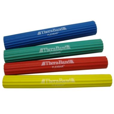 TheraBand Flexbar Resistance Bar - Blue, Green, Red, Yellow