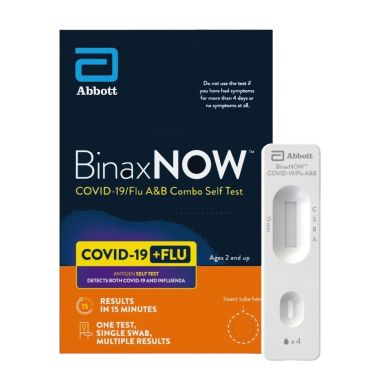 BinaxNOW COVID-19/Flu A&B Combo Self Test