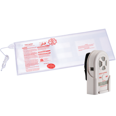 Secure 120 Fall Alarm Monitor One Year Bed Pad Set