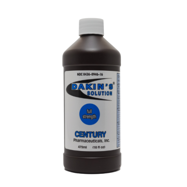 Dakins Solution - Quarter, Half, & Full Strength