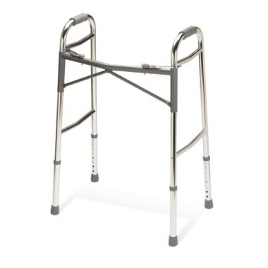 Adult Heavy-Duty Two-Button Folding Walkers