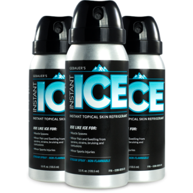 Gebauer's Instant Ice Stream Topical Refrigerant Spray