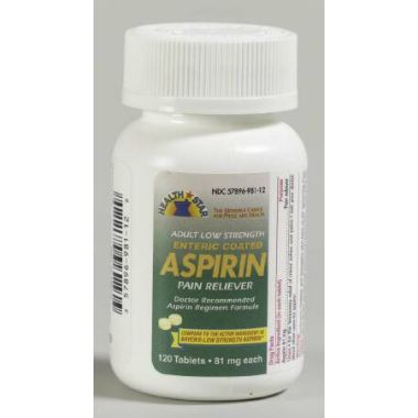 Generic Aspirin 81 mg