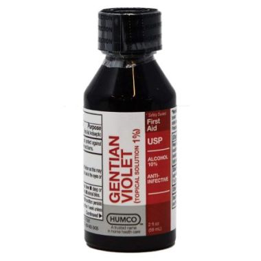 Gentian Violet Antiseptic Topical Solution 1%