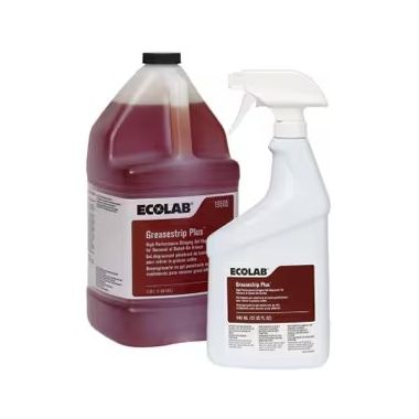 Ecolab Greasestrip Plus Clinging Gel Degreaser - 32 Fl Oz
