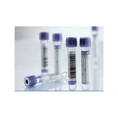 Vacuette K2E K2EDTA Tube - Lavender, 13x75 mm, 4 mL