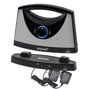 SEREONIC Deluxe Wireless TV Speaker With Extra Power Adapter - HC-TVSB-BT-KIT