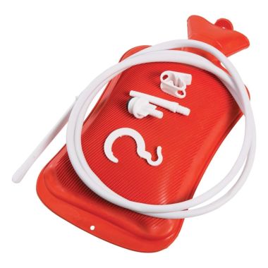 HealthSmart Combination Douche and Enema System with Water Bottle