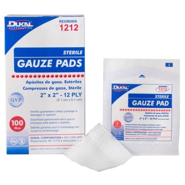 Dukal Gauze Pads - Several Sizes