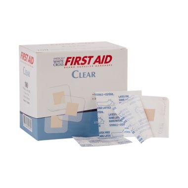 Dukal Clear Adhesive Bandages, Sterile - Several Sizes