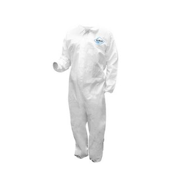 Hospeco ProWorks Breathable Liquid & Particulate Coveralls, Without Hood