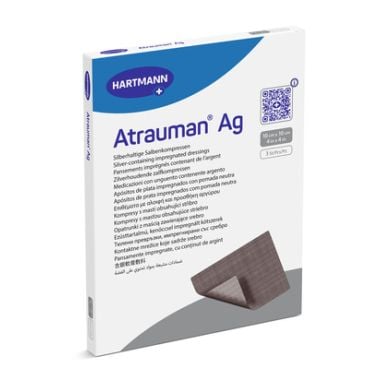 Atrauman Ag Impregnated Contact Layer Dressing - 2 or 4 Inch
