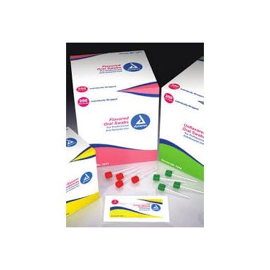 Dynarex Foam Tip Oral Swabsticks