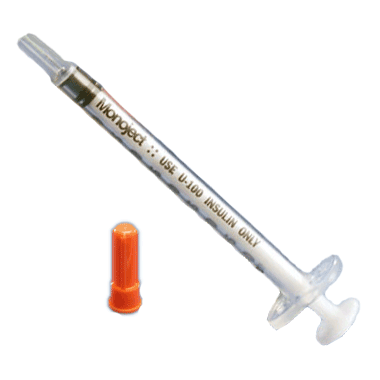 1 mL Insulin Syringe