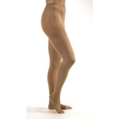 Jobst Relief 30-40 mmHg Open Toe Compression Pantyhose, Beige