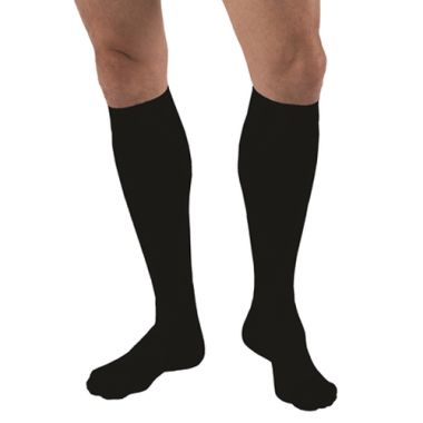 Jobst for Men Moderate Casual Knee High Compression Socks 15-20 mmHg 