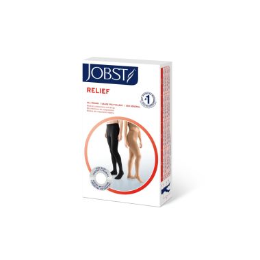 Jobst Relief 30-40 mmHg Open Toe Compression Pantyhose, Beige