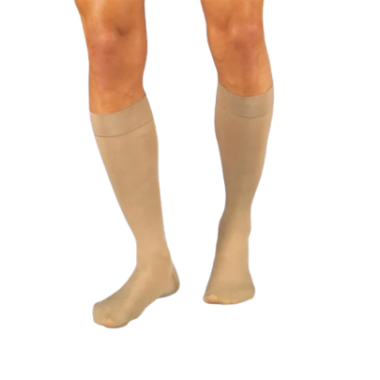 Jobst Relief Thigh High Compression Stockings with Silicone Top Band CLOSED TOE 15-20 mmHg