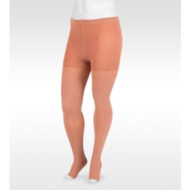 Juzo Dynamic 3513AT Open Toe 40-50 mmHg Compression Pantyhose, Beige