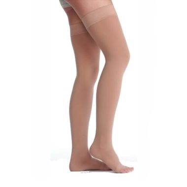 Juzo Soft 2002 Garter Style Thigh High Compression Stockings 30-40 mmHg